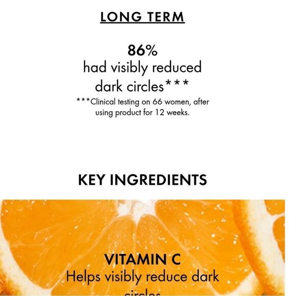 ORIGINS GinZing Brightening Eye Cream with Vitamin C & Niacinamide NEW - Picture 12 of 15
